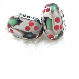 Authentic Pandora Murano charms. Christmas a plenty. Price is for the EACH.